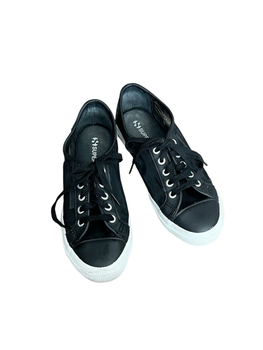 Superga Black Mesh sneakers size 38/7.5